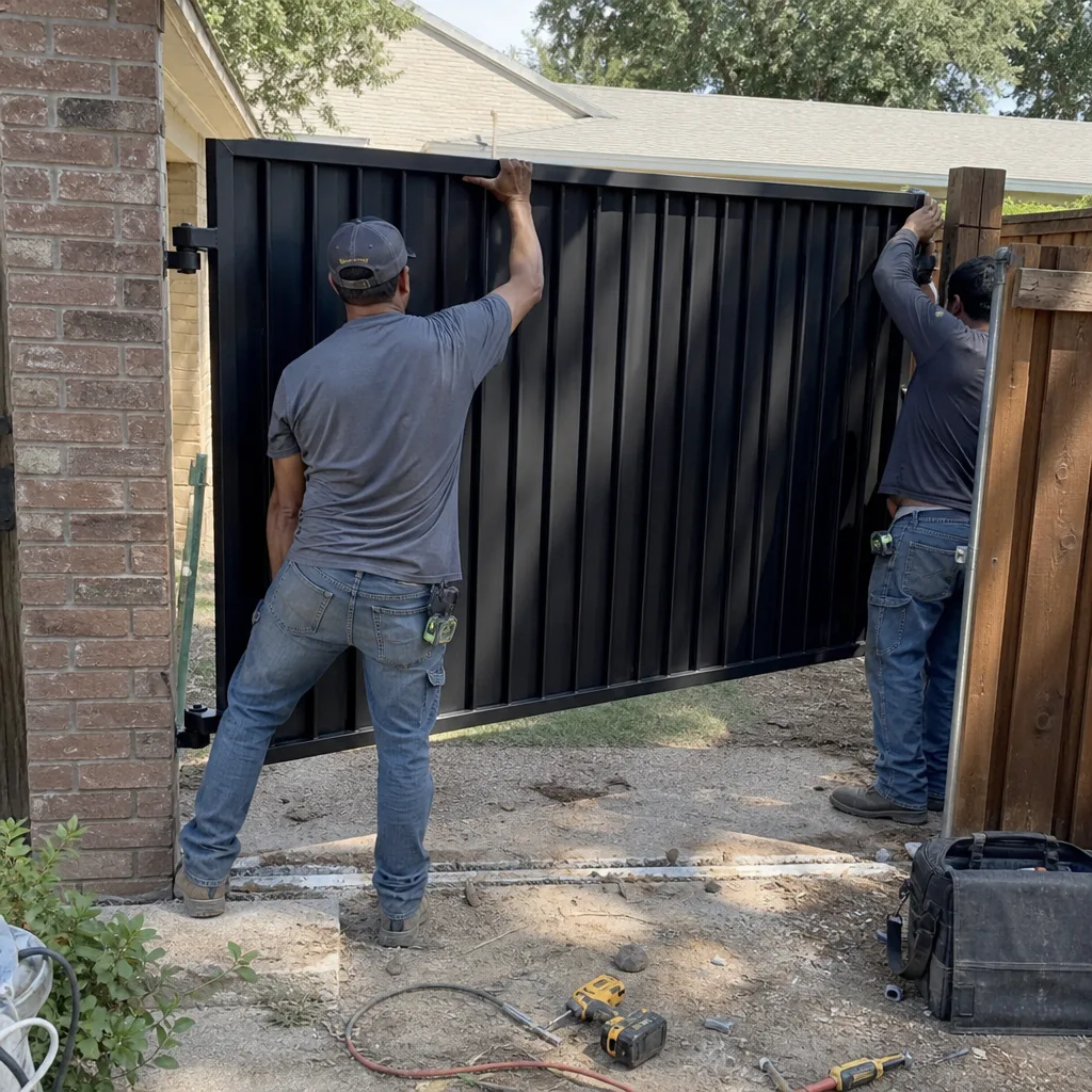Removal and Disposal of Old Gates